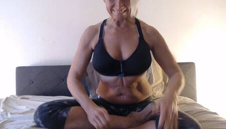 Showing you my mud encrusted disgusting bare feet with foot licking and smelling and toe sucking and wiggling