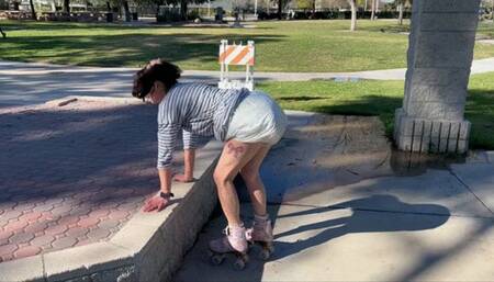 Ninapantie-My Diaper And Rubber Panty Always Protect Me While Playing