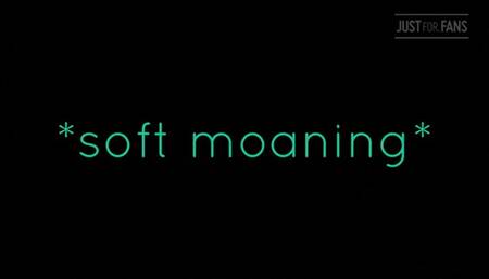 AUDIO WITH CAPTIONS: Daisy Moans While Getting Fucked!