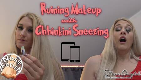 Chhinkini Sneezing ruined makeup ( Mobile&Tablet version )