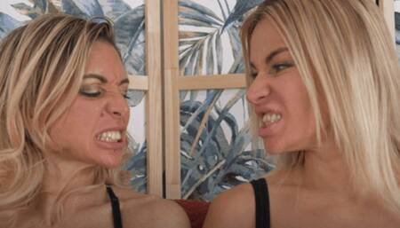 Pamela ed Eleonore, i morsi delle bionde - Pamela and Eleonore, the bites of blondes