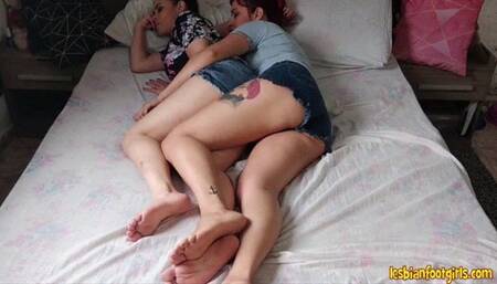 Lesbian Foot Love At Home #1 - FULL HD