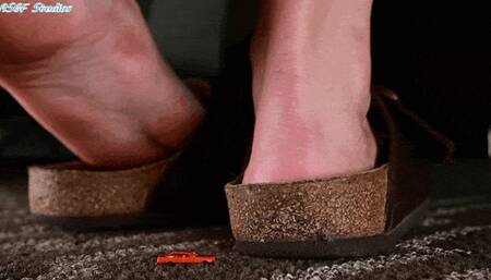 Peach oblivious to you down at her birks! - MP4