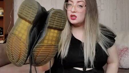 Smell & Lick My Stinky Boots & Socks  - BBW Boot Domination *HD