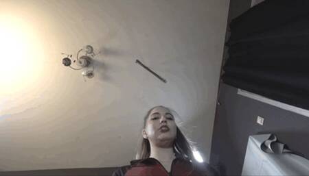 b52 Pov I will trample your body with my sharp heels! And I'll spit on you ( wmv )