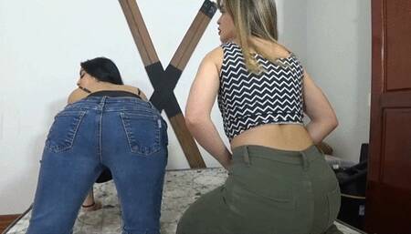 FART DISPUTE BETWEEN FRIENDS PART 2 BY SCARLET WHITE AND NATASHA CRUEL (CAMERA BY RENAN) FULL HD