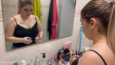 My gassy make-up routine