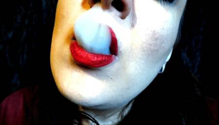 Smoking hot lips