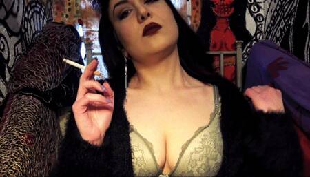 You take my smoke from my kisses