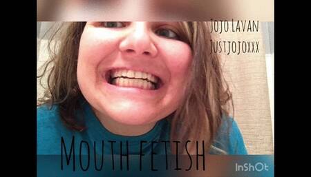 Mouth throat tongue teeth fetish - wmv