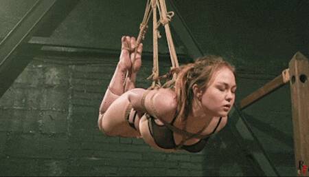 Berenika - Her first bondage experience and suspension (FULL HD MP4)