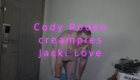 Sexy Butch Chub, Cody Rodeo creampies Jacki Love (1080p)
