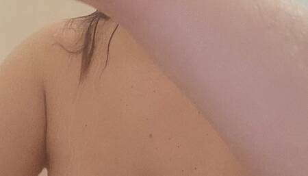 Pregnant 7 Months Shaving Shower