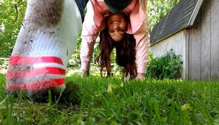 Making My Adias Socks All Nice and Dirty!! - MP4 - Vivian Ireene Pierce, Dirty Socks, White Ankle Socks, Jeans, Redheads, Socks Fetish