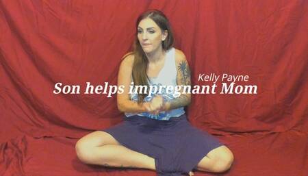 Step-Son helps impregnant step-mom