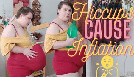 Short Hiccup Belly Inflation - WMV
