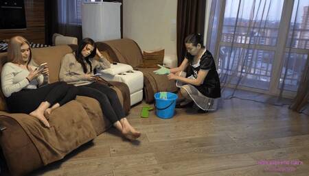 Obey our orders, Asian whore! (4K)