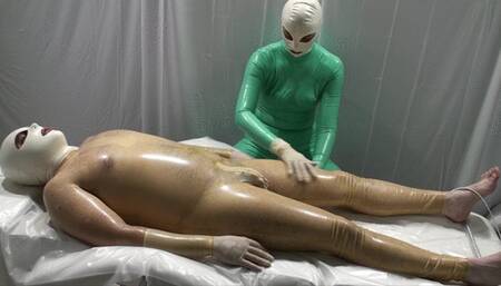 Latex Danielle - The doctor examines the patient
