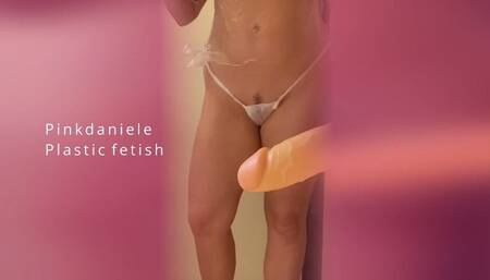 Plastic fetish, 2POV for masturbation