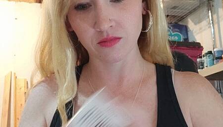 Smoking in my basement Marlboro Red 100s close up- Pink Angel 10 years later!