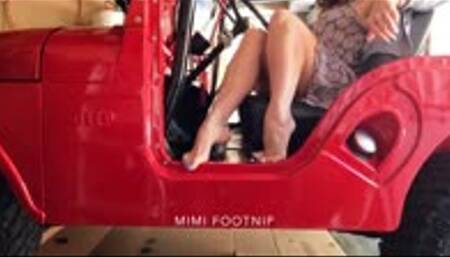 Carbureted Cranking & Crying in Mimi's Jeep