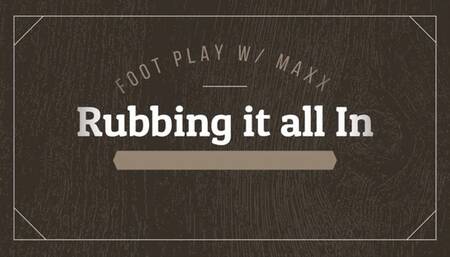 Foot rubbing display
