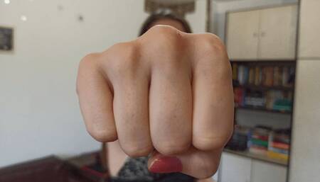 Barefisted beat up by Alexa