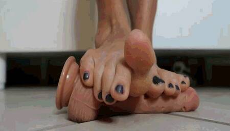 Do the exact same thing with a newer squishy dildo MP4(1280x720)FHD