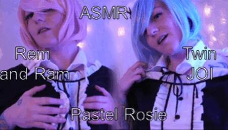 ASMR Rem and Ram Twin JOI - ReZero Cosplay