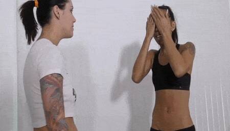 Jaelynn & Divina: Belly Punching