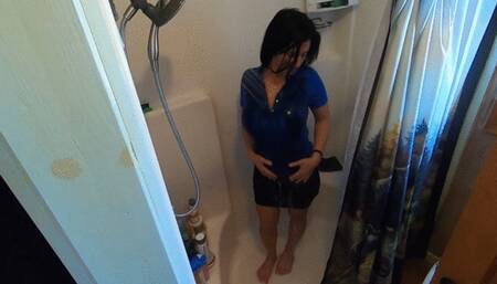 wet clothes and horny