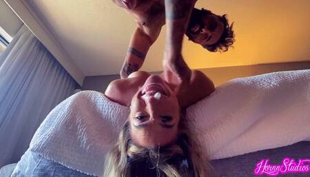 Messy Upside Down Face Fucking with Lexi Grey