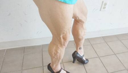 Tempest in brown Mary Jane's flexing