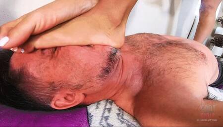 Honey & Garnet Super POV Trampling & Facestanding! - HD 1080p Mp4