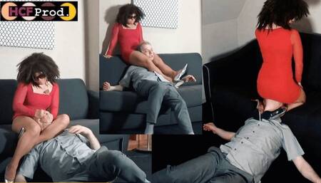 HOM and FACE SITTING to Step Father for credit card (HD)