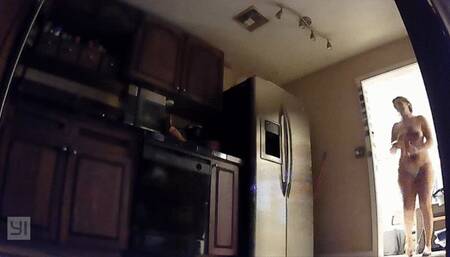 Chloe filling water jug