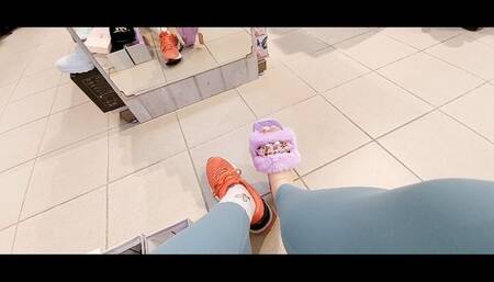 Very fetish hairy slippers avi