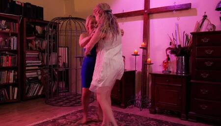 Tickle Wars 3 Clip 3 Angel and SubmissAnn WMV