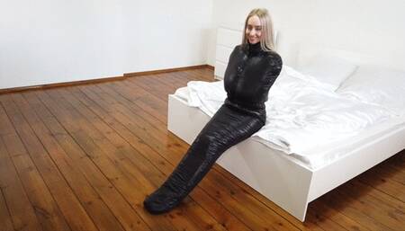 Yana in Black Sack