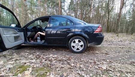 Hard Revving in Pink Suede High Heels