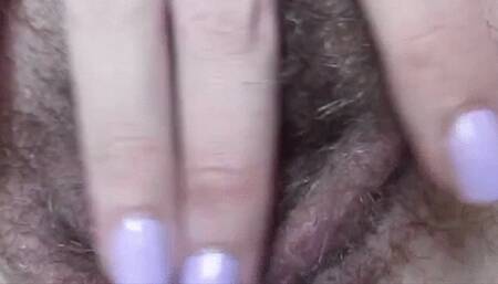 Fat Hairy Pussy Close Up