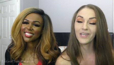 Mouth Comparison - Anastasia Black & TerraMizu - HD 720 MP4