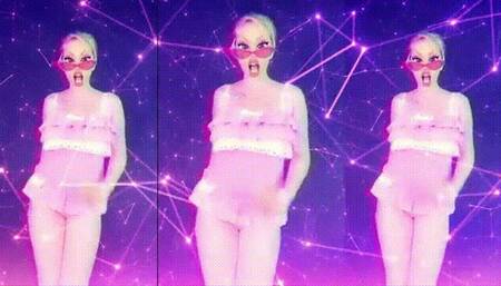 Get your clit out and jerk yourself off while I humiliating and training you stupid gay