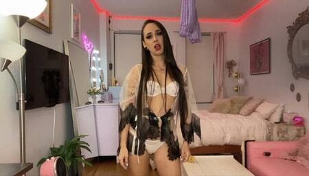 Miss Whip's Strap Owns Your Caged Incel Beta Clit CEI