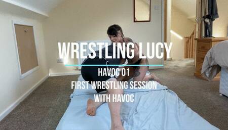 Havoc 01 - First Wrestling Session with Havoc