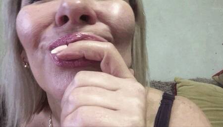 ORDER  Finger Kissing and Teasing lips