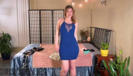 Humiliated Outfit Tester for Step-Sis Ella Nova