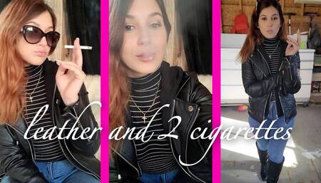 Leather and Smoke (2 cigarettes)