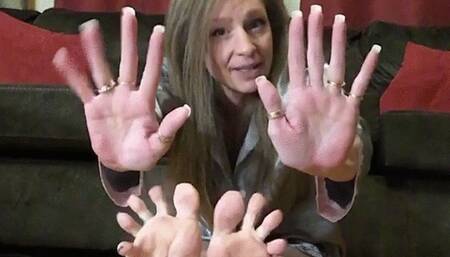 HANDS VERSES SOLES AND TOES