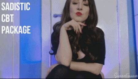 Sadistic CBT package (3 clips)